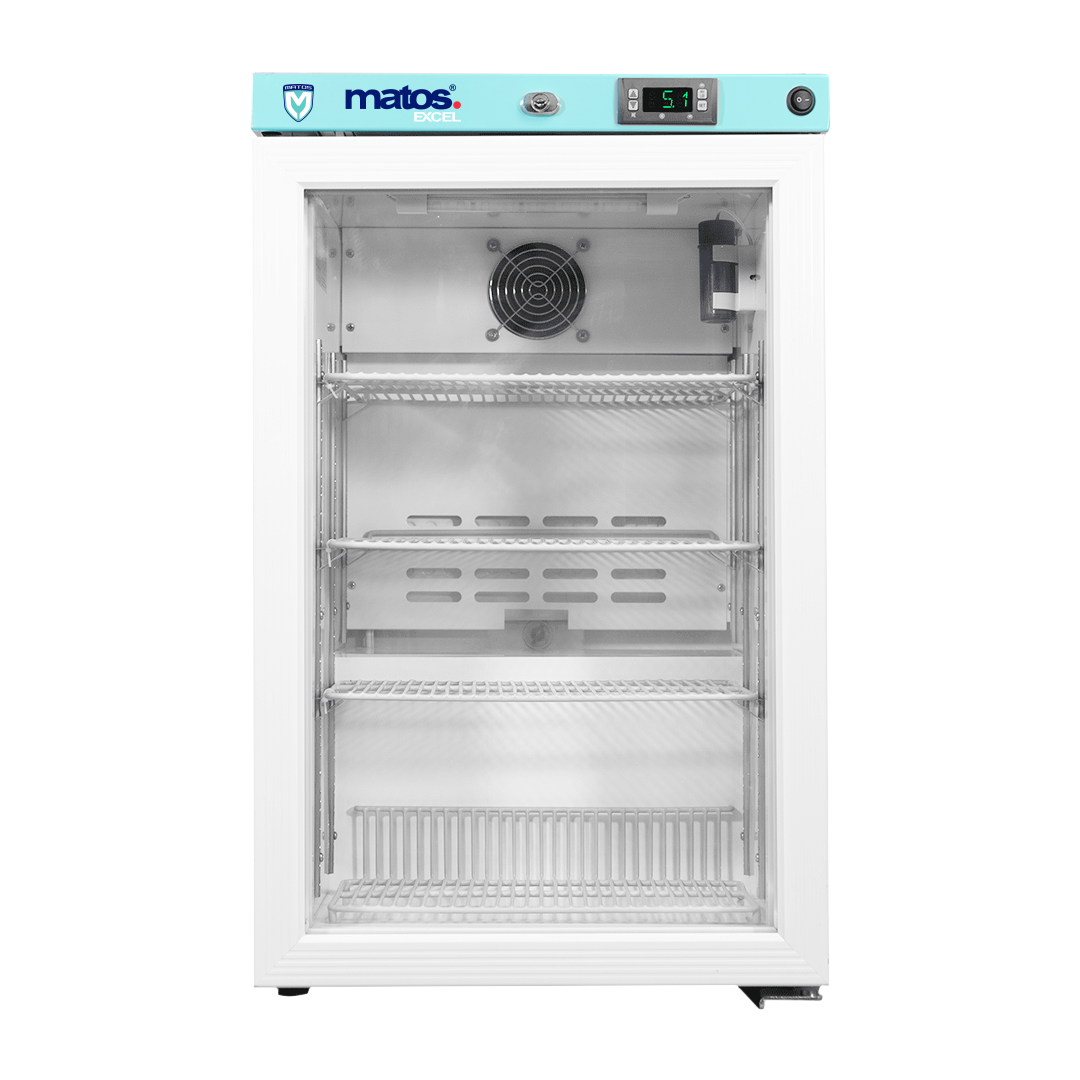 MATOS EXCEL Pharmacy 59L Glass Door Refrigerator MATOS EXCEL Pharmacy 59L Glass Door Refrigerator